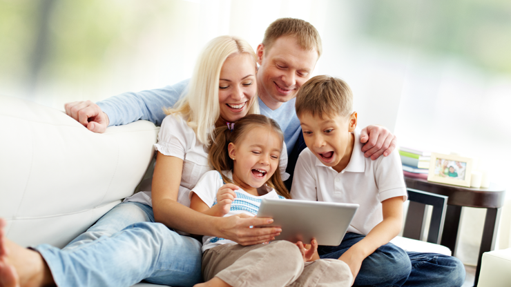 Familie im Digitalzeitalter