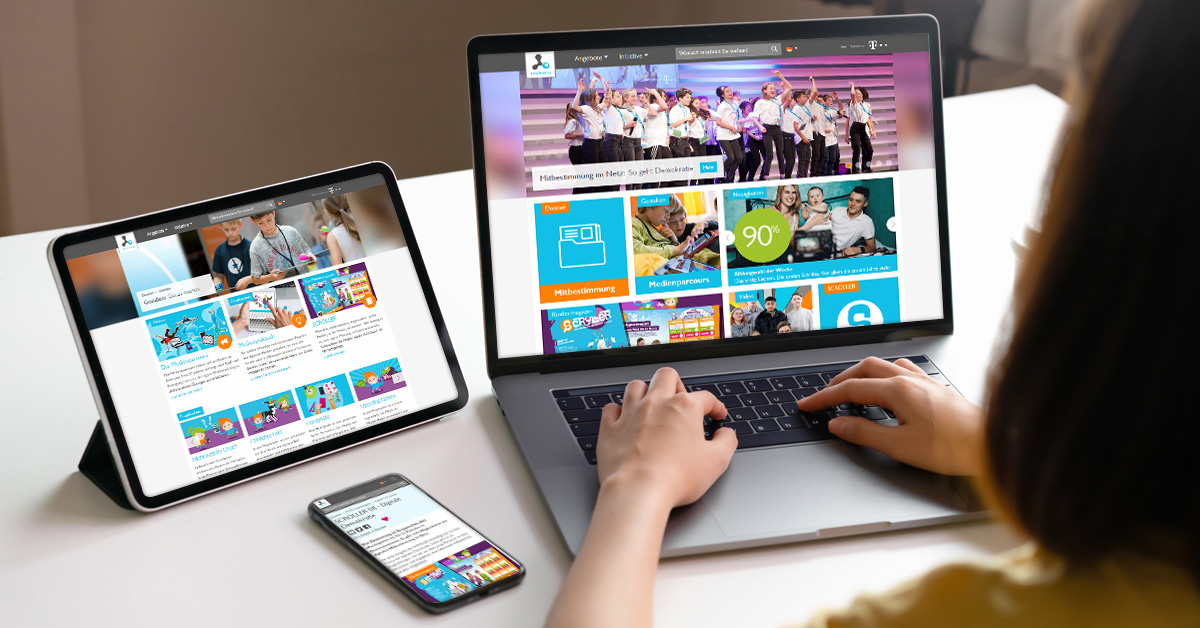 Frischer Glanz für den Onlineauftritt von Teachtoday