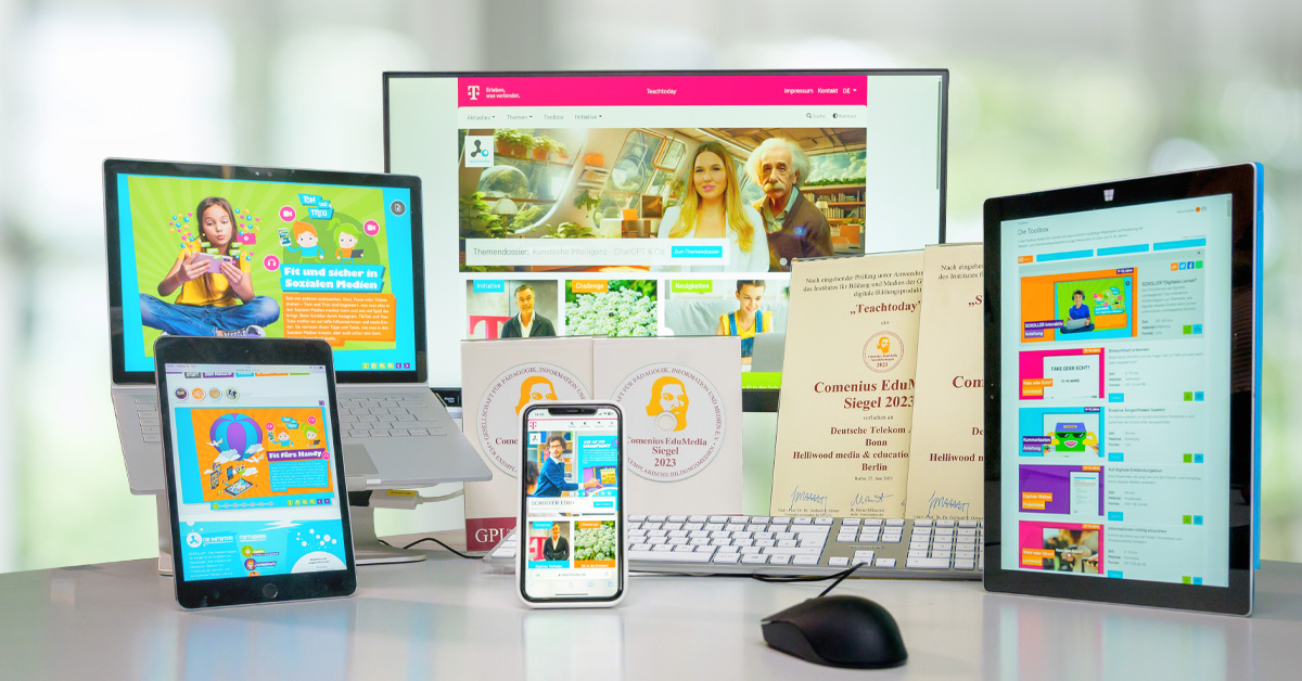 Comenius EduMedia Award 2023: Teachtoday und SCROLLER ausgezeichnet!